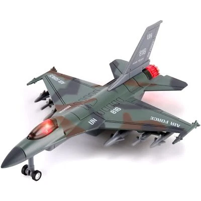 F-16 Fighter Jet Falcon Diecast Military Toy Vehicle - 1:400 Scale Air Force ... - Image 1 of 4