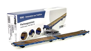 NME 530625 Carro articolato Laads TWA 1060 Transwaggon, livrea blu, senza carico - Imagen 1 de 1