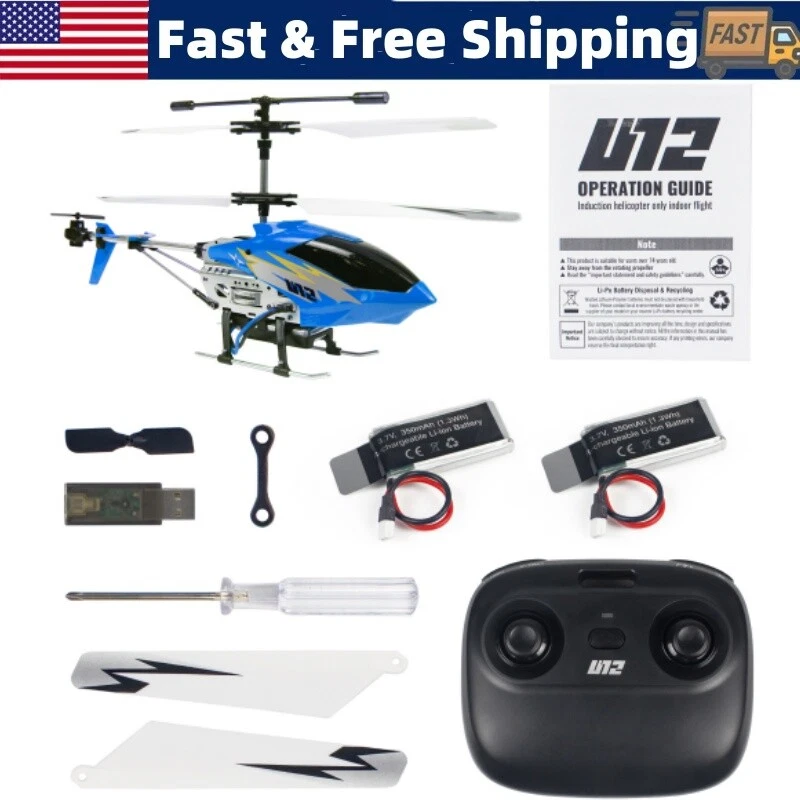 Cheerwing U12 RC Helicopter Remote Control Helicopter Toys Gifts w/ 2 Batteries - Image 1 of 4