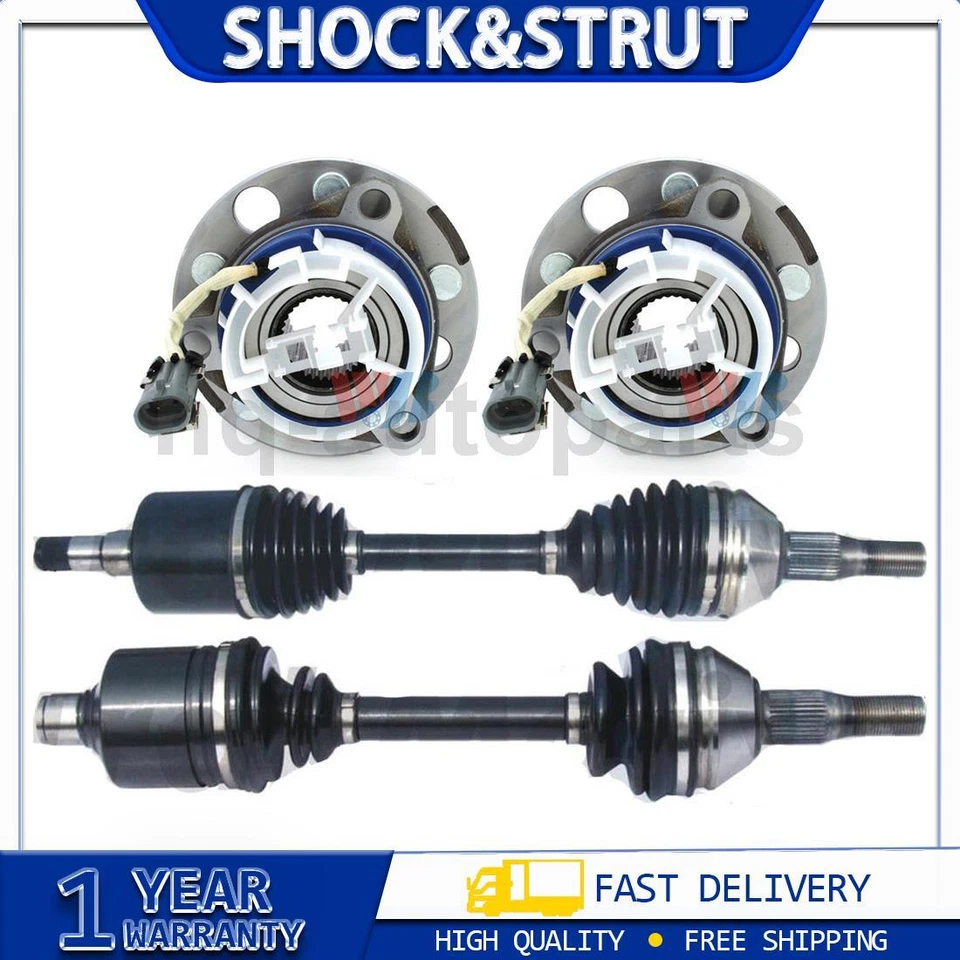 Junta de eje CV + cojinete de cubo de rueda para Cadillac Fleetwood 4,9 L 1992 Foto 1 de 4