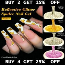 BORN PRETTY 5ml Reflective Glitter Spider Nail Art Gel Sparkling Effect Soak Off