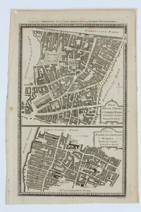 London Wards Plan / Map: Broad St, Cornhill, Walbrook & Dowgate, Thornton 1784 - Picture 1 of 1