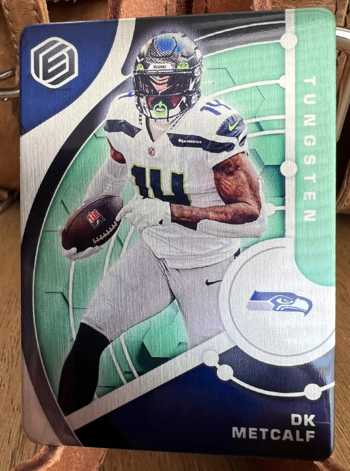 DK Metcalf 2022 Elements /74 Tungsten NFL Steel Plate - Image 1 of 3
