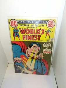 WORLD'S FINEST # 213, SEPT. 1972, SUPERMAN AND THE ATOM! GOOD CONDITION - Picture 1 of 5