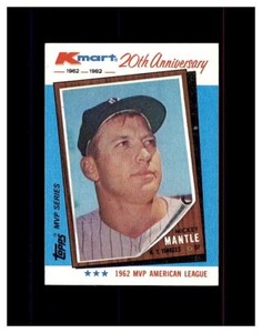 1982 Topps Kmart 20th Anniversary Baseball MVP,S YOU PICK .99 UNLIMITED SHIPPING