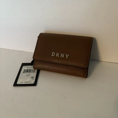 Cartera plegable pequeña para mujer DKNY NUEVA CON ETIQUETAS Foto 1 de 4