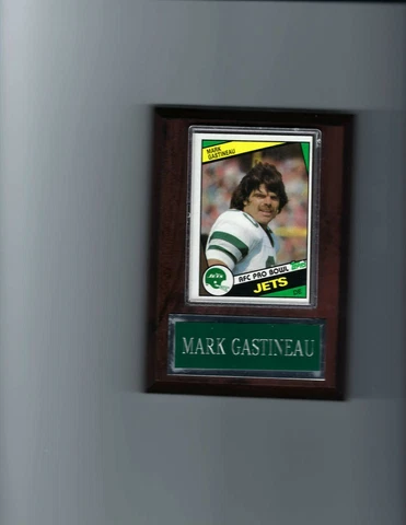 MARK GASTINEAU PLAQUE NEW YORK JETS NY FOOTBALL NFL   C2 Cover