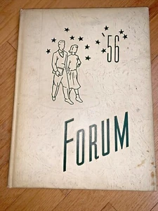 1956 YEARBOOK - SENN HIGH SCHOOL - CHICAGO ILLINOIS 198 pages - Picture 1 of 12