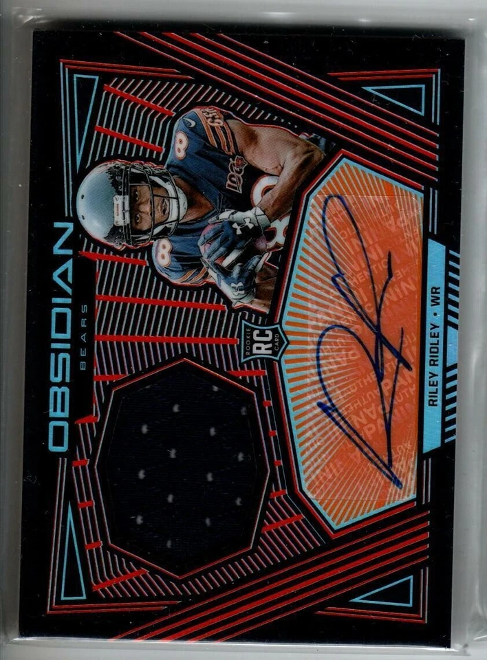 2019 Panini Obsidian Autographs Electric Etch #34 Riley Ridley 75 (ref 163187) - Image 1 of 1