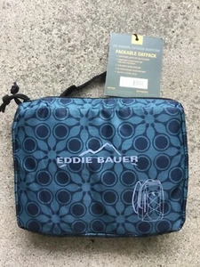 NEW Eddie Bauer Nylon Lightweight Packable Hiking Travel Bag Daypack 17 Liters - Picture 1 of 5