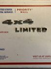 2020 Jeep Cherokee 4x4 Limited rear gate emblems used Jeep Cherokee