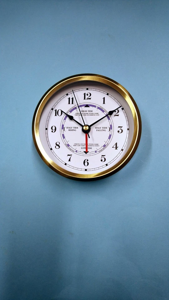 MEGA QUARTZ 120mm Bezel Time and Tide INSERTION CLOCK MOVEMENT for a 103mm Hole - Image 1 of 2