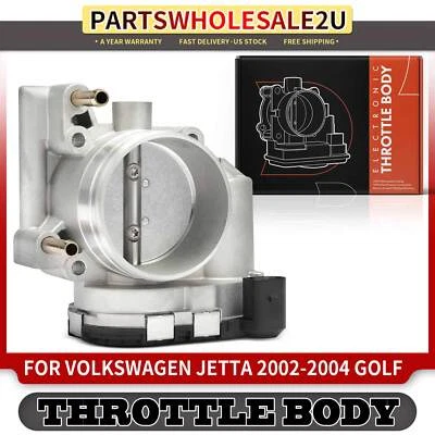 Throttle Body w/ TPS Sensor for Volkswagen Golf 2002-2005 Jetta 2002-2004 2.8L Foto 1 de 4