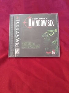 Tom Clancy's Rainbow Six (PS1 PlayStation 1). Komplett. BLACK LABEL - Bild 1 von 4