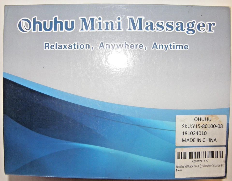 Mini masajeador Ohuhu Tens Unit modelo AS 1080 funciona perfecto Foto 1 de 4