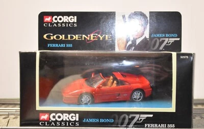 Corgi 92978 JAMES BOND Bronson 007 FERRARI 355 GOLDENEYE 1/43 - Image 1 of 4