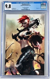 Chastity Vol 2 #1 CGC 9,8 Kendrick Lim variante Sad Lemon 2019 páginas blancas - Imagen 1 de 4