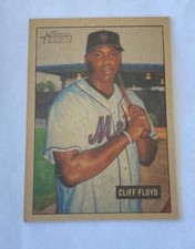 2005 Bowman Heritage Baseball Mahogany #107 Cliff Floyd New York Mets