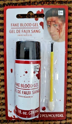 Gel de sangre falso - Botella de 1 onza con aplicador Foto 1 de 2