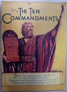 THE TEN COMMANDMENTS (1956) FILM PROGRAMME - Picture 1 of 3