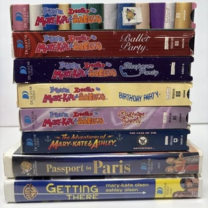 8 Mary Kate and Ashley's VHS Lot Olsen VHS - Picture 1 of 1