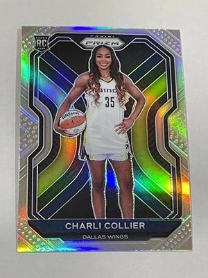 2021 Prizm WNBA Basketball Silver Prizm #89 - Charli Collier RC - Dallas Wings - Image 1 of 2
