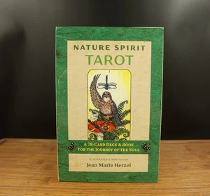 Baraja y folleto de 78 cartas del tarot Nature Spirit - Imagen 1 de 11