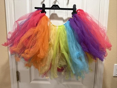 Rainbow Tutu Women's Size Large/X-Large Ballerina Pride - Halloween 38-50 Waist - Image 1 of 4