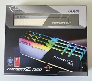 G.Skill Trident Z Neo 128 GB (4x32 GB) DDR4 3600MHz RAM (F4-3600C16Q-128GTZN) - Picture 1 of 4