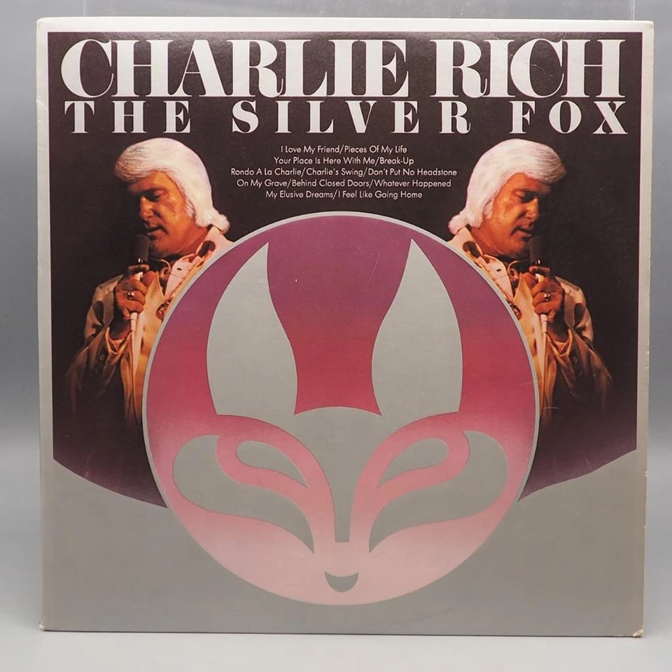 Charlie Rich The Silver Fox Vinyl Record Album LP Foto 1 de 1