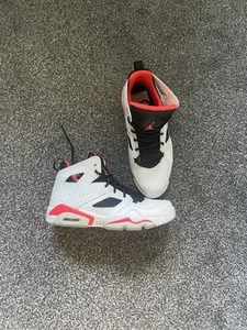Air Jordan Flight Club 91 GS White Infrared UK 6.5 - DM1685-106 FAST DISPATCH 🚚 - Picture 1 of 5