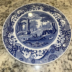 Spode Blue Room Italian Collection Erhöhte Kuchenplatte mit Fuß Käseplatte 11,5" - Bild 1 von 4