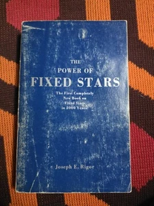 The Power of Fixed Stars Joseph Rigor 1st Edition 1979 Astrology Occult Rare - Picture 1 of 7