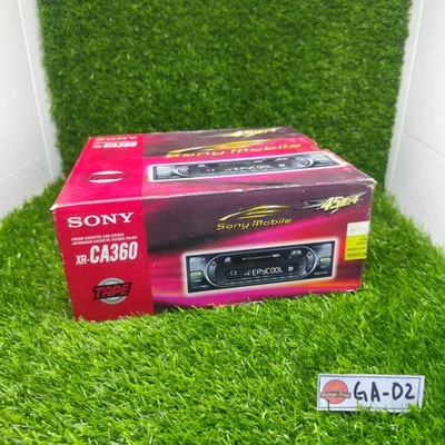 Sony XR-CA360 Car Stereo Radio Cassette Audio Receiver Old Retro Cars NOS - Image 1 of 4