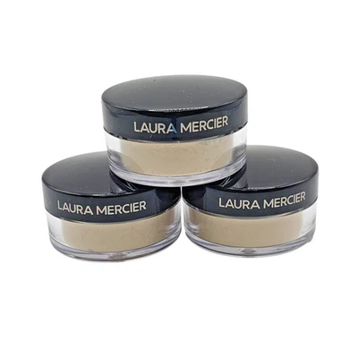3 x Laura Mercier Translucent Loose Setting Powder .07 oz/2 g Each - Mini NEW  - Image 1 of 4