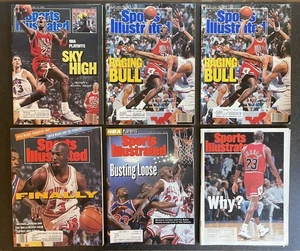 Vintage Sports Illustrated Michael Jordan Magazine (Lot of 6) Issues 1980s 1990s - Bild 1 von 14