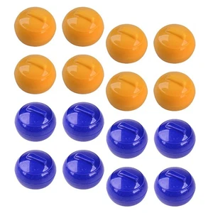 Jeu d'intérieur passionnant avec un pack de 8 jouets rondelle curling et shuffl - Picture 1 of 9