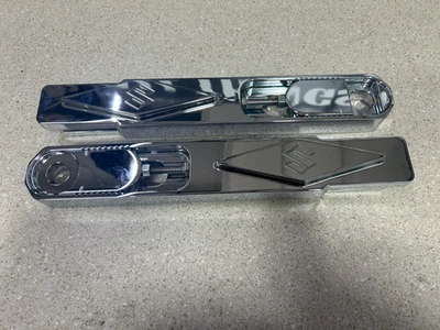 CHROME EXTRA LONG SWINGARM EXTENSIONS 6-13" OVER 99-24 SUZUKI HAYABUSA - Изображение 1 из 4