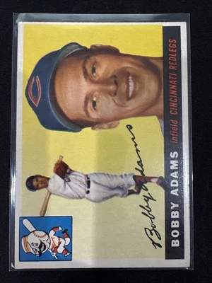 1955 Topps  #178 Bobby Adams - Image 1 of 4