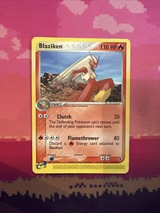 Pokemon Card Blaziken EX Ruby Sapphire Rare 15/109 Light Play - Picture 1 of 2