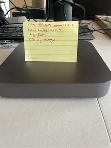 Excellent Condition Mac Mini 2018 i5 16gb RAM 256Gb Ssd W Cord - Afbeelding 1 van 6