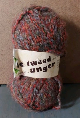 Hilo Le Tweed Unger 1,7 OZ lote variado rojo gris 1 madeja Foto 1 de 4