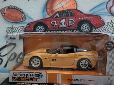 Jada Metal Diecast 1:24 BigTime 2006 Corvette Z06 Foto 1 de 4