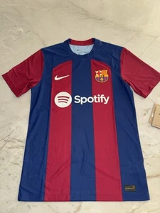 Nike FCBarcelona 2023-24 Authentic DRI-FIT ADV Home Jersey Size S-2XL DX2615-456 - Picture 1 of 7