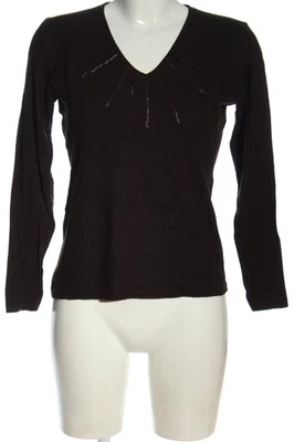 ELLE NOR Jersey con cuello de pico Mujeres Jersey Talla EU 38 marrón look casual - Imagen 1 de 4