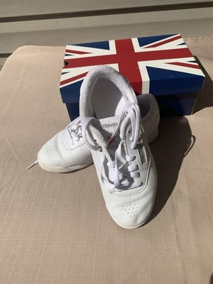 Vintage Women’s Size 7 Reebok Classic Princess White Sneakers Leather - Image 1 of 4