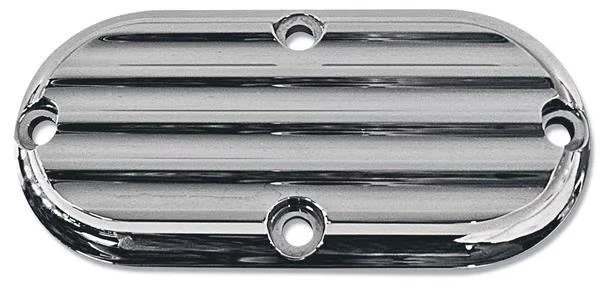 Cubierta de inspección de billetes de máquina Joker - con aletas - cromada para motocicleta 06-95FN Foto 1 de 4