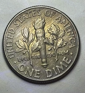 💥 2012 P Roosevelt Dime Clad & Abrasion ERROR obverse & reverse - Picture 1 of 12