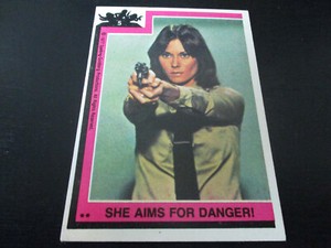 charlie's angels 1977 kate jackson as sabrina card #5 excellent condition