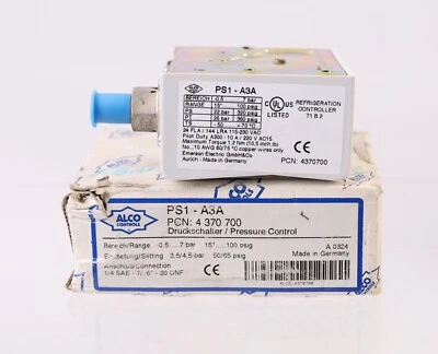 ALCO CONTROLS PS1 - A3A PS1A3A PS1-A3A ! NEW ! - Image 1 of 4